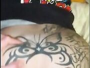 Scopata Pov fidanzata con culo tatuato