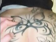 Scopata Pov fidanzata con culo tatuato