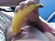 Una banana per coccolare la mia fica