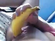 Una banana per coccolare la mia fica