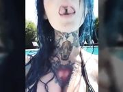 Riae sensuale tatuata