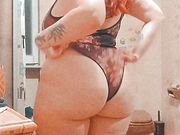 Culone rossa italiana Bbw