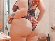 Culone rossa italiana Bbw