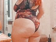 Culone rossa italiana Bbw