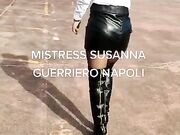 Mistress Susanna Guerriero in auto