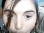 Ragazza italiana fa un pompino a vecchio