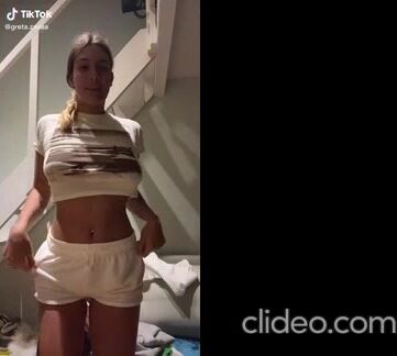 Greta Zava raccolta Tiktok Solopornoitaliani 