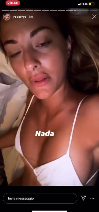 Roberryc Instagram stories hot Solopornoitaliani 